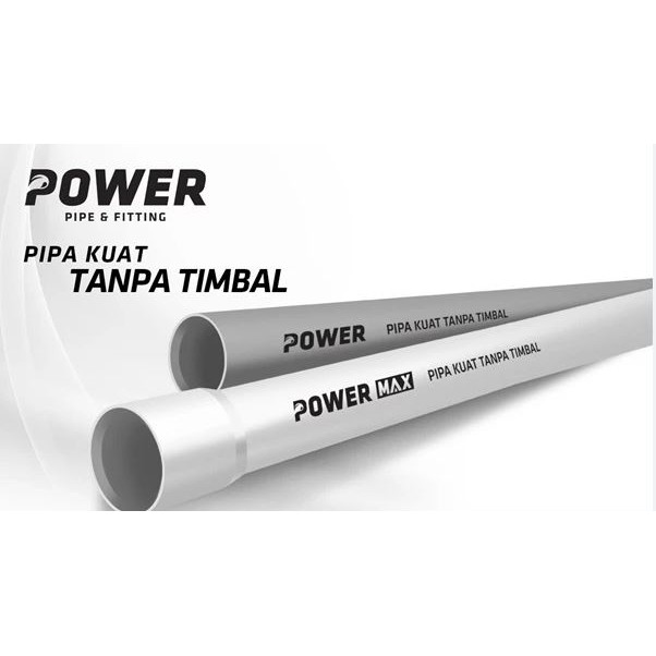 White Grey Pvc Paralon Pipe Power Non Lead 1 1/2 Inch C Per Meter Non ...