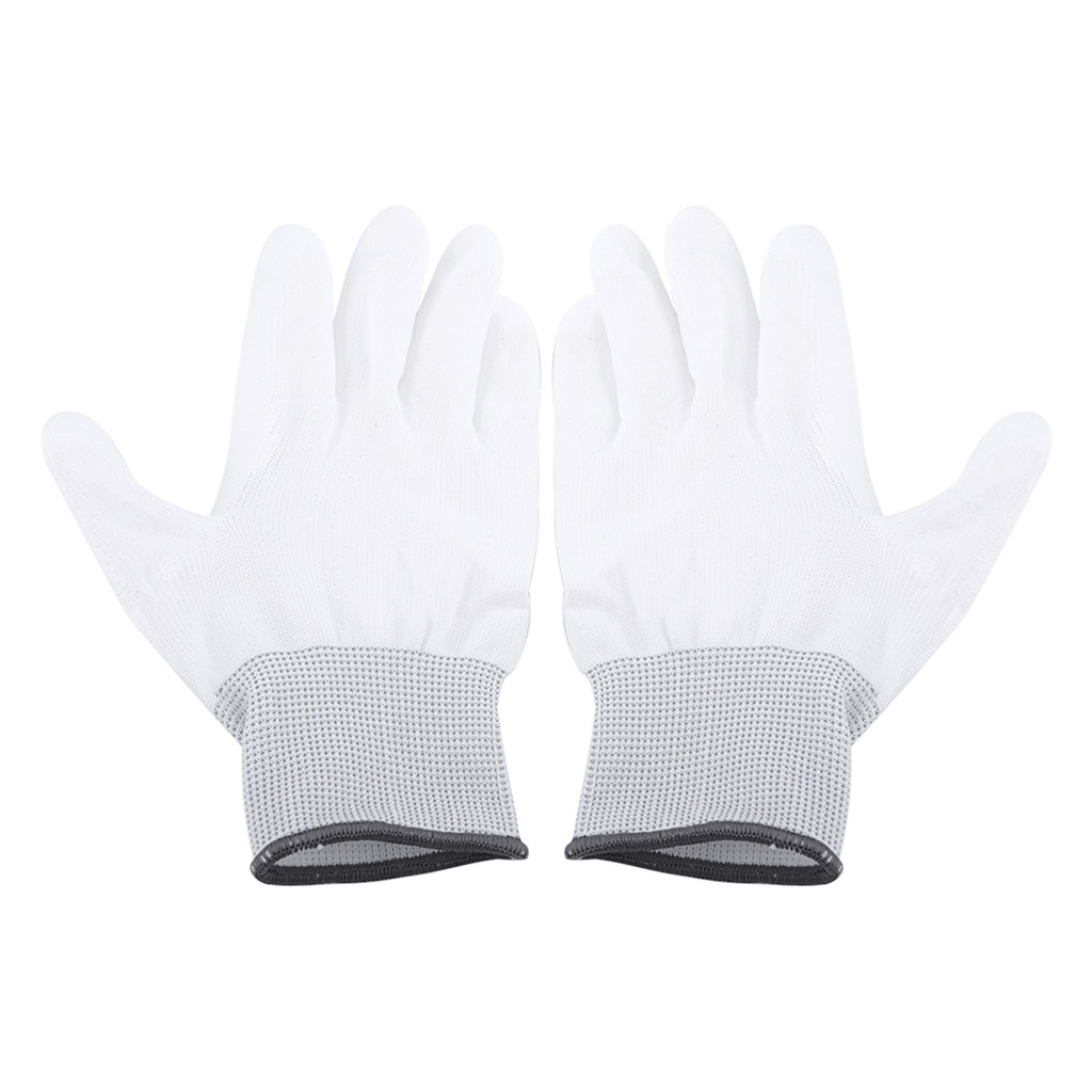Anti Static Antiskid Glove PU Coating Gloves for PC Computer Phone ...