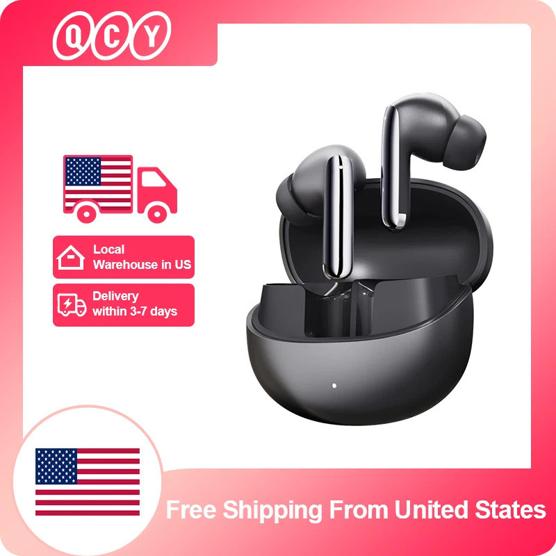 QCY MeloBuds Pro ANC Wireless Earphones 46dB Active Noise Cancellation ...