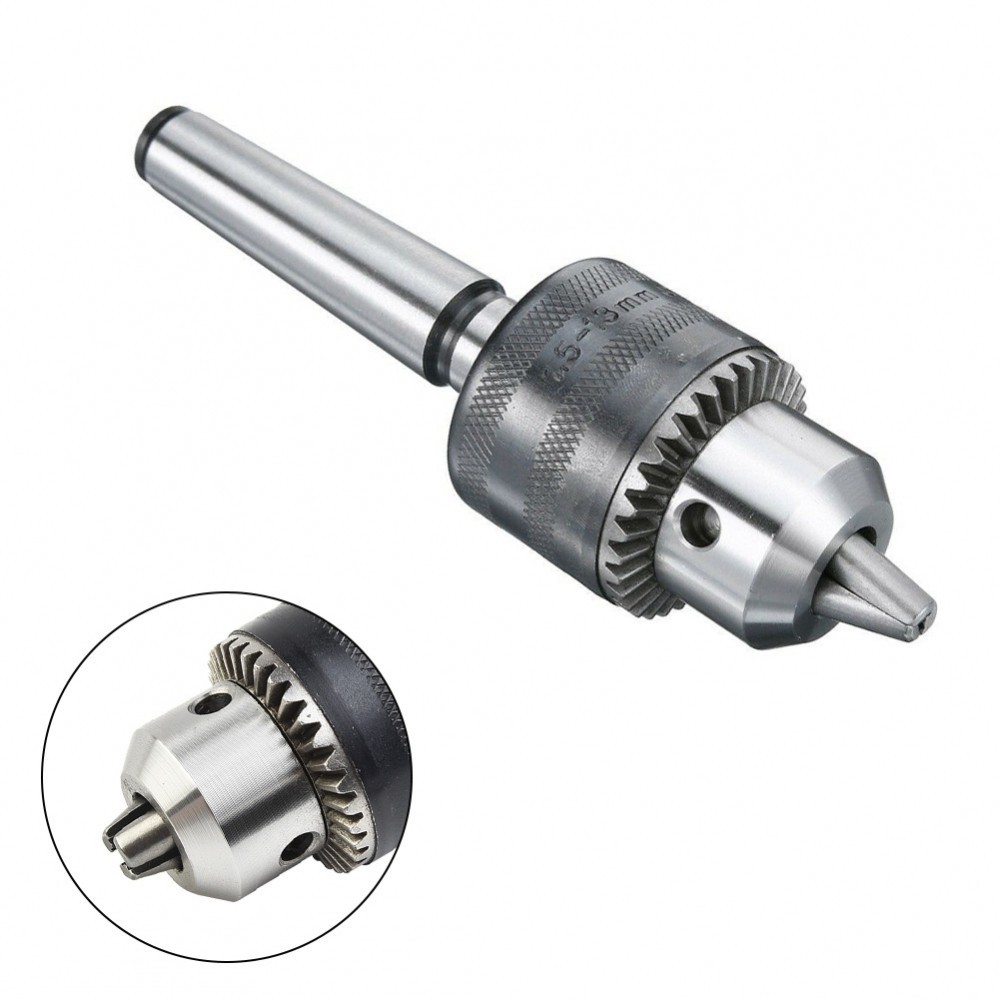 Reliable Mini Metal Lathe Tail Stock Drill Chuck Tools for MT2 Morse ...