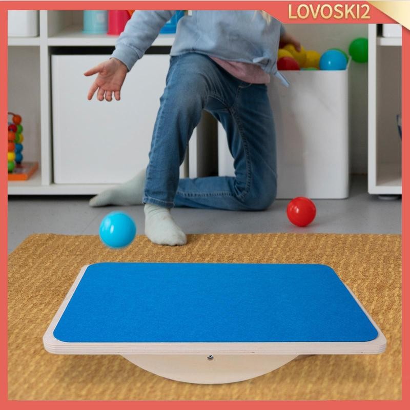 [Lovoski2] Balance Board Balancing Standing Nonslip Wobble Board Swing ...