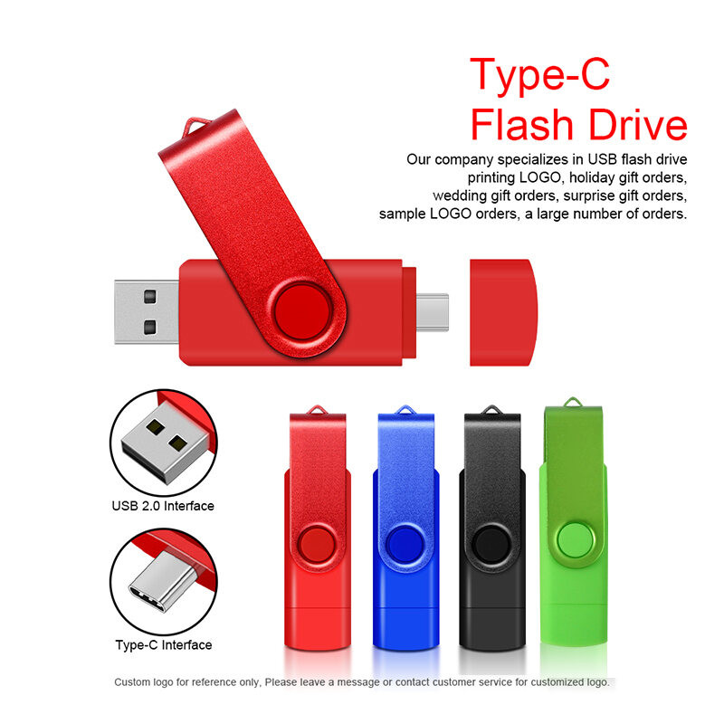 KINGSTON TYPE C USB 2 IN 1 Flash Drive OTG Pen Drive Memory Stick for ...
