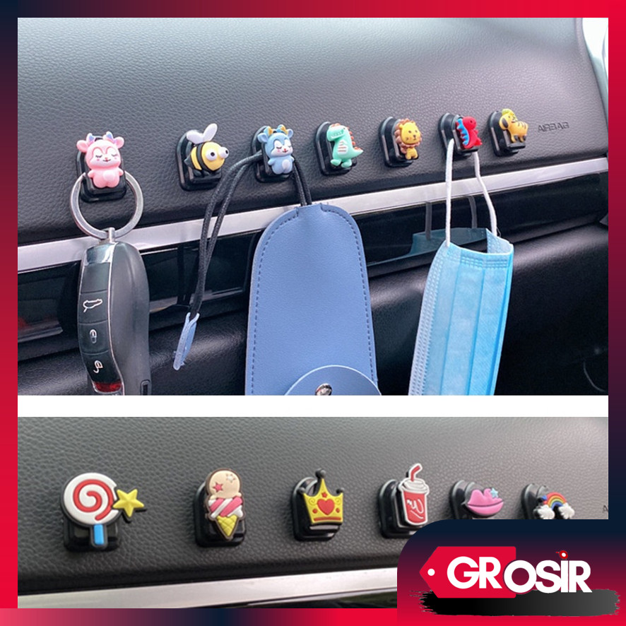 GANTUNGAN Wholesale - H5467 Character Car HookHOOK Multipurpose ...