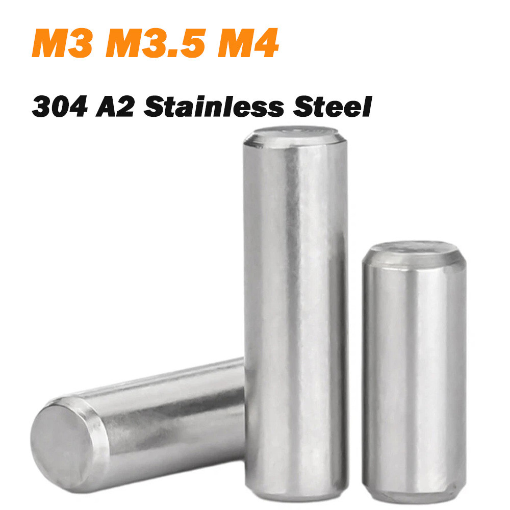 Dowel Pins Cylindrical Pin M3 M3.5 M4 Length 5mm~70mm 304 A2 Stainless ...