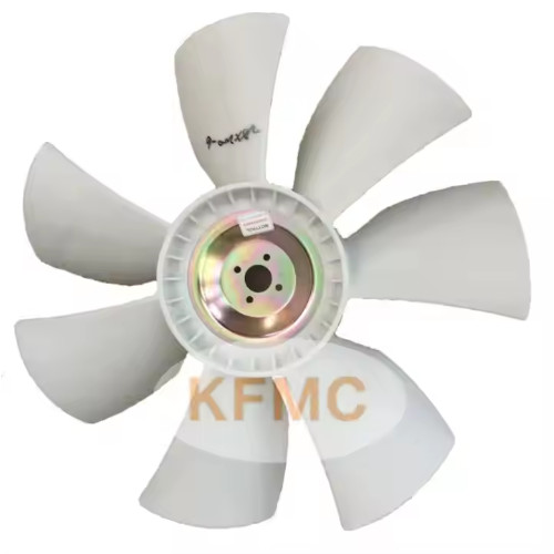 Excavator Parts Engine Fan Blade Engine 6BG1 Wind Blade 6BG1 ZX210W ...