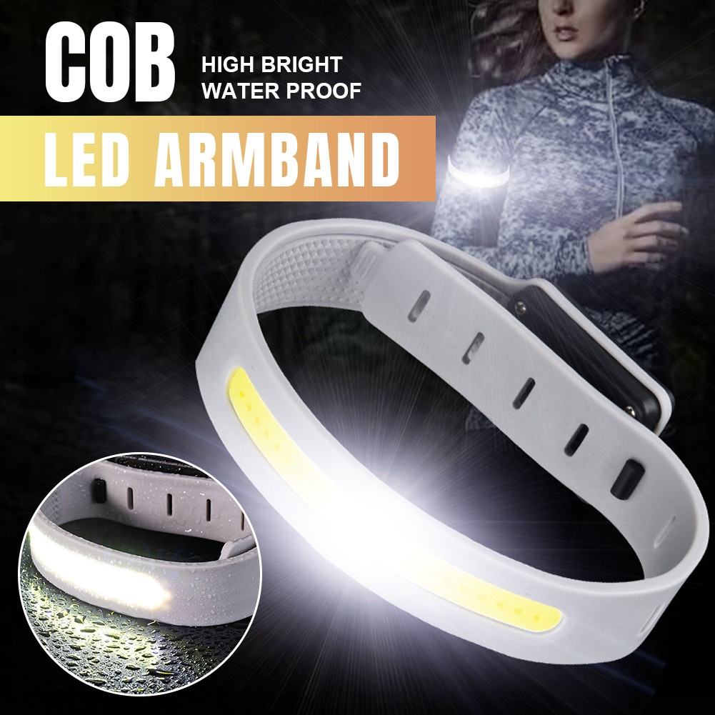 Led Light Up Bracelets Outdoor Sports Night Running Light Elastic LED ...