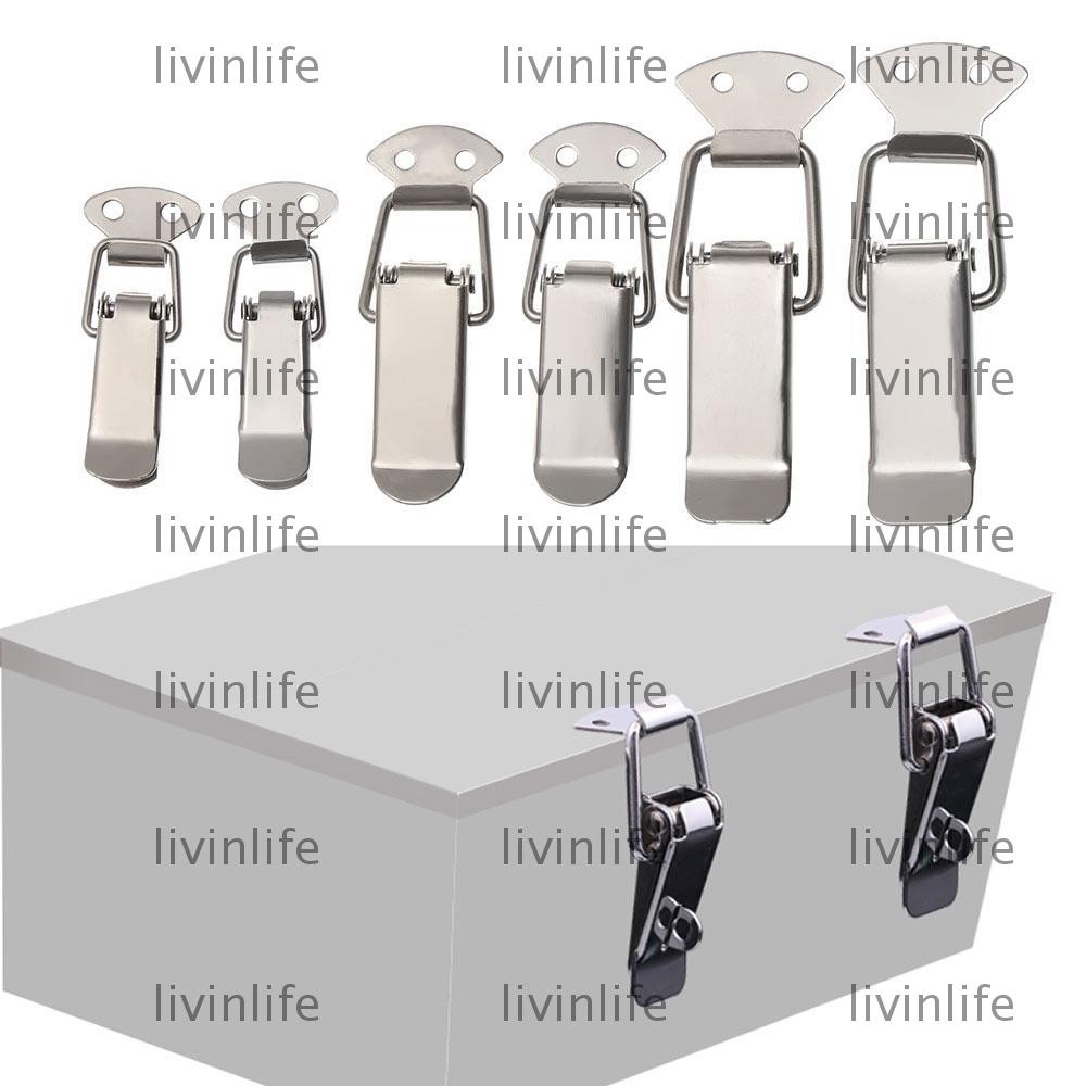 LIVINLIFE1PC Hasp Catch Hardware Stainless Steel Spring Lock | Shopee ...