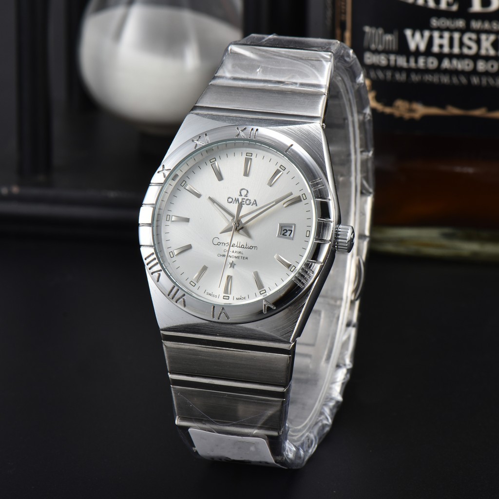New Omega Constellation Series Quartz Movement Simple Calendar Rui ...