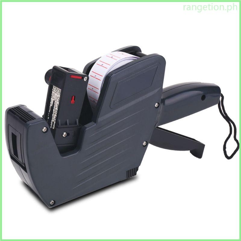 RAN 8 Digits Price Tag Labeler Labeller with Red Lines Label Paper for ...