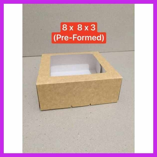Pastry]S-Box`W>Size^n/8x8x3inches$tt/Preformed$Zc/Type$cZ/with$ys ...