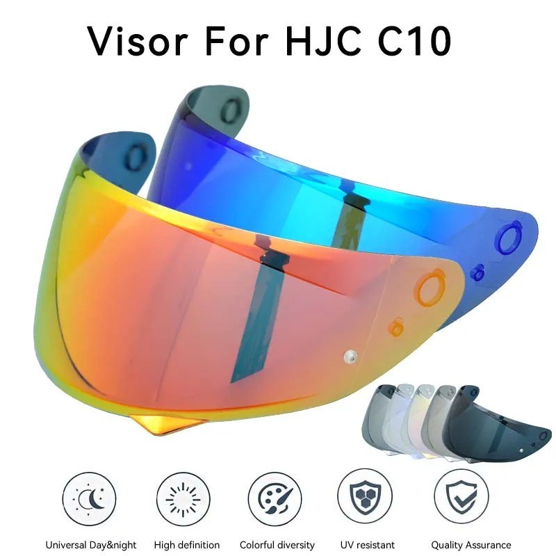 ReadyStock]Motorcycle Helmet Visor Lens For HJC C10 Replace Anti-UV