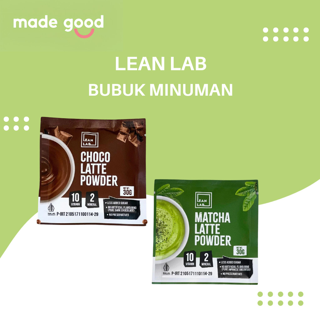Leanlab Latte Premium Drink Powder 30g | Shopee Philippines