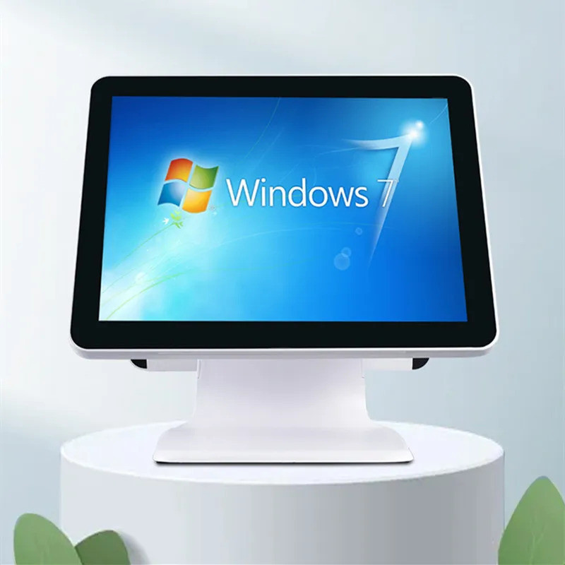 15.1 inch Touch Screen Window10 Cashier Terminal All In One POS System ...