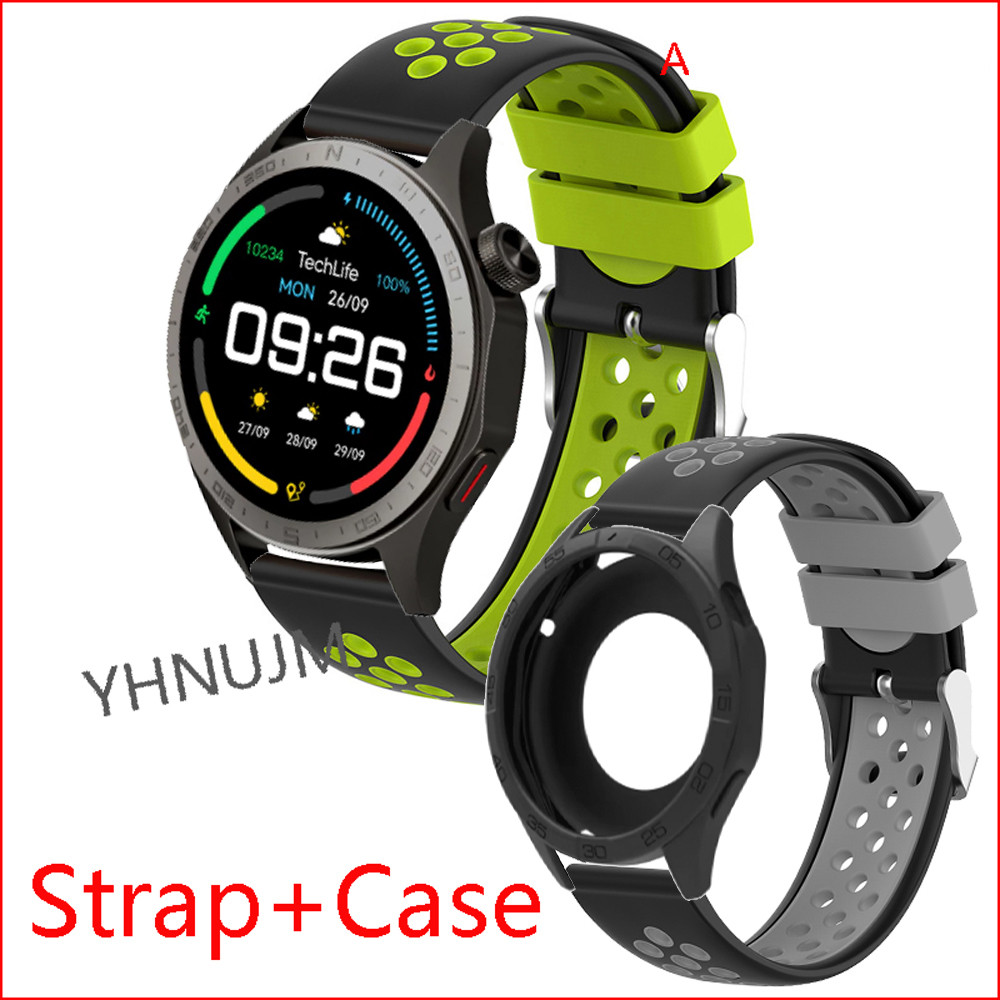 For TechLife Smart Watch P1 Watch Case Strap Protective Full Cover ...