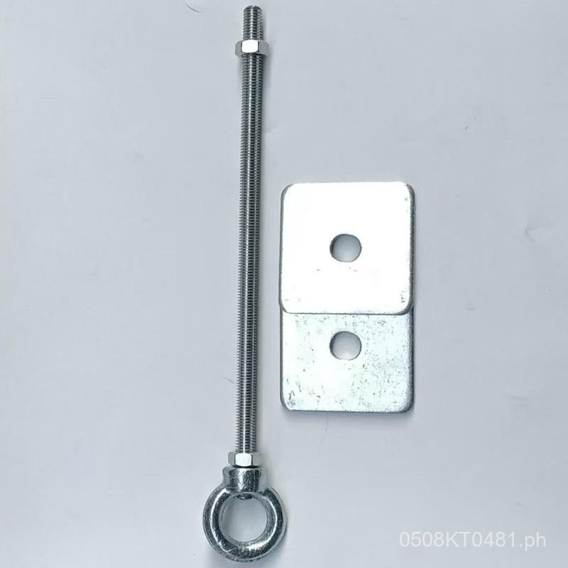 Screw Thread Rod Lifting Ring with Circle Through Wall Galvanized ...