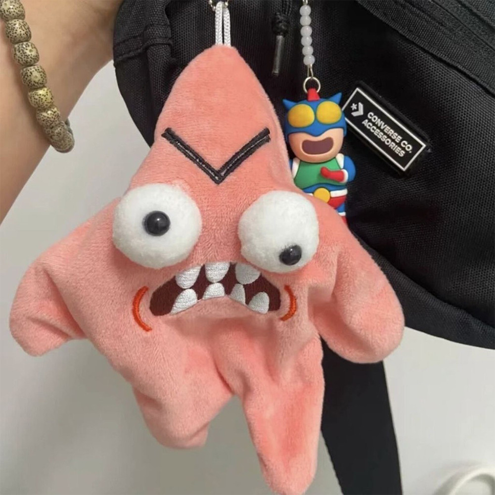 Angry Starfish Toy Angry Jumping Star Rechargeable Plush Toy Funny Cute ...