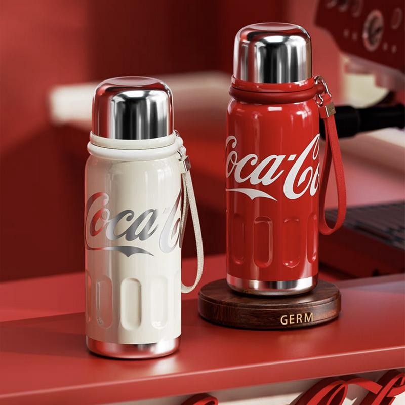 Coca-Cola B86 Thermos Cup 316 Stainless Steel Hot&Cold Preservation Sealed  Leak-proof 580ML