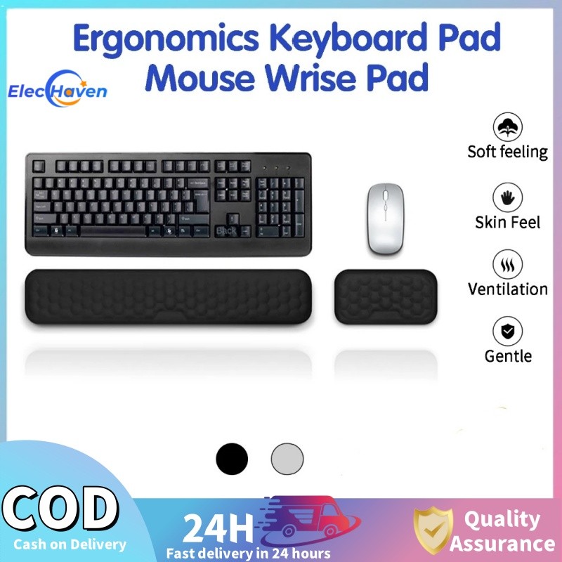 Comfort Memory Cotton Material Wrist Guard Keyboard Hand Support ...