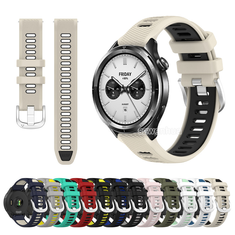 Bracelet Silicone 22mm Pour Montre - Lot Remplacement Souple Ajustable - Compatible SGS