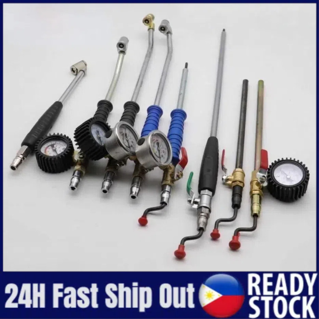 [Local Stock] Car Van Tyre Pressure Guage Meter Air Inflator Dial ...