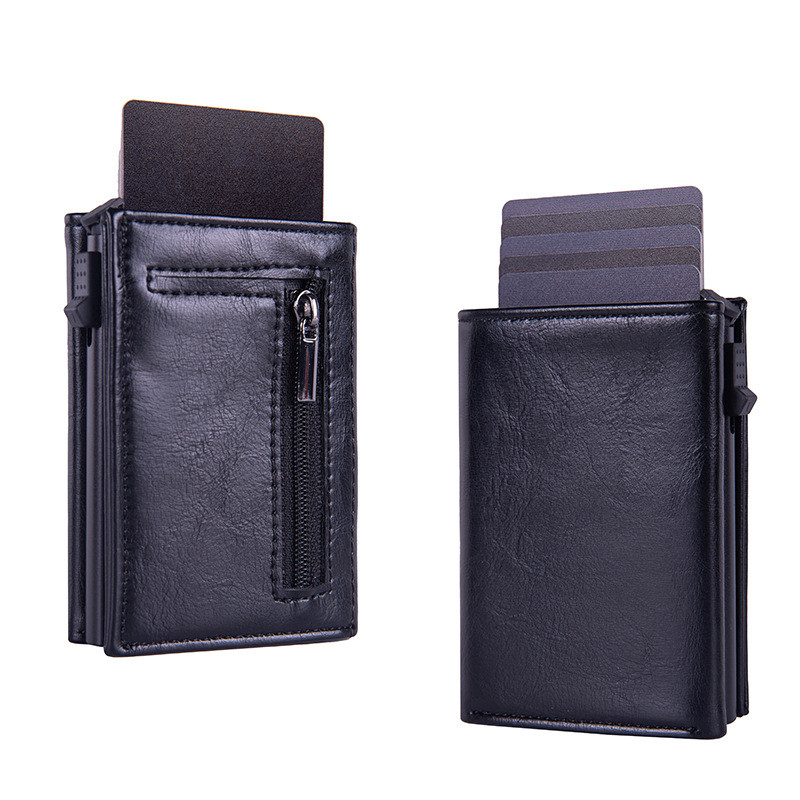 Anti Theft Card Wallet RFID Aluminum Alloy Credit Card Box Fashion ...