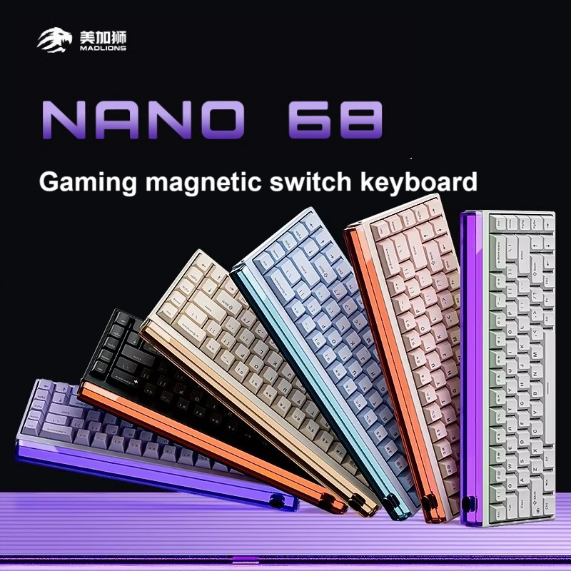 【Local Delivery】Madlions NANO68 PRO Magnetic Gaming Keyboard Rapid ...