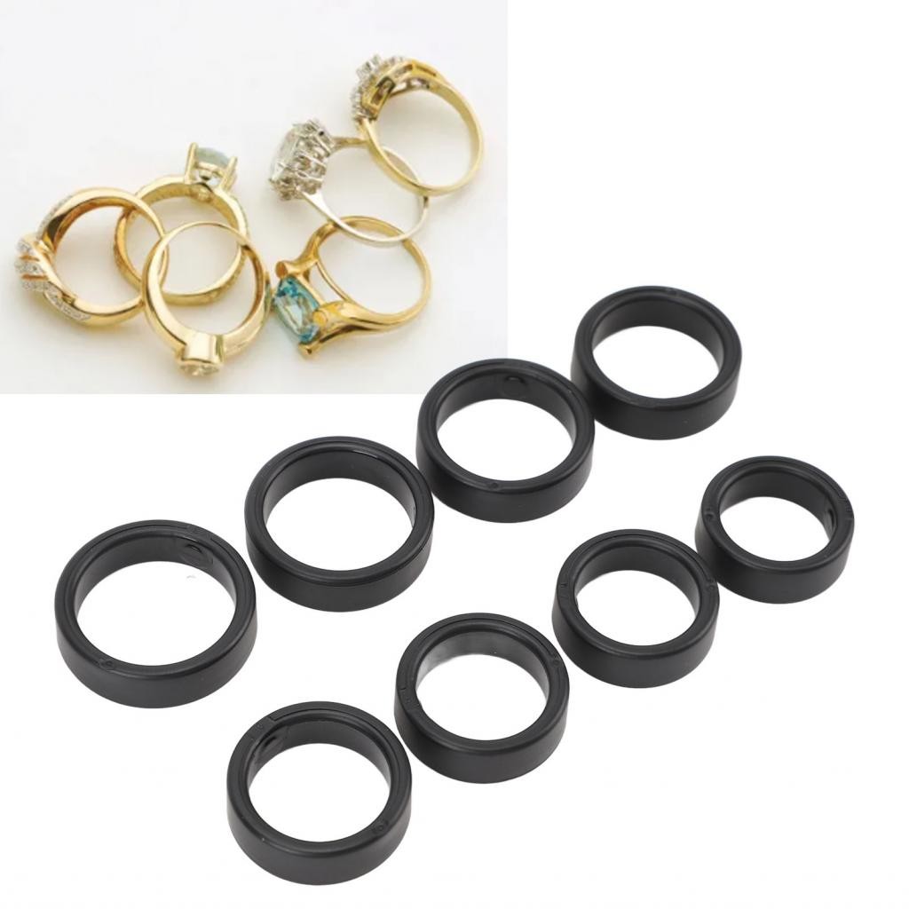 Skill gernie 8 Pcs Smart Ring Sizing Kit Model Plastic Mold Size ...