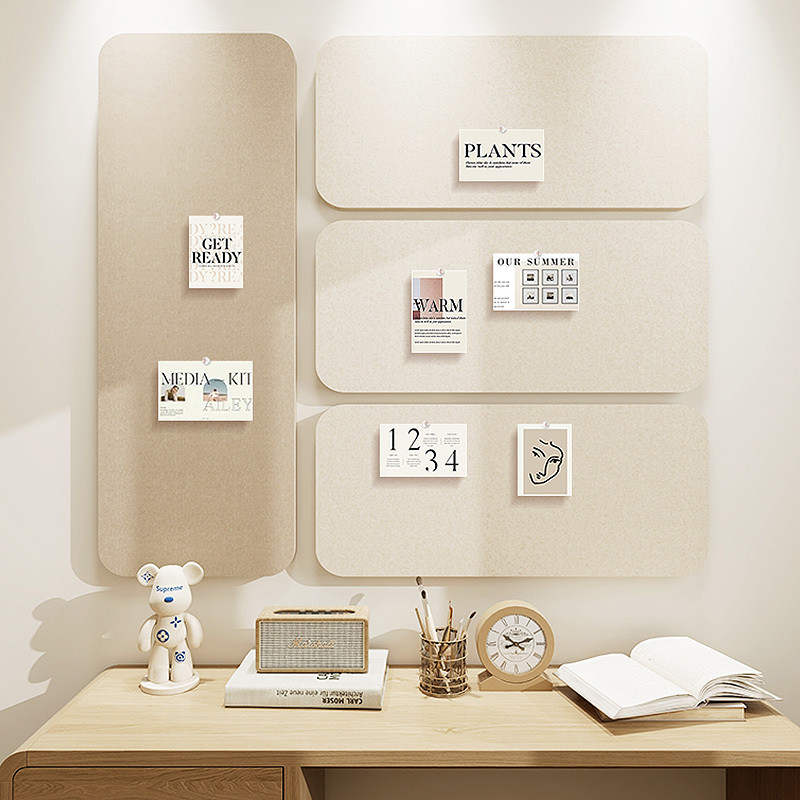 X BOARD Wall Mounted Cork Board For Office Bulletin Board, 23" X 17