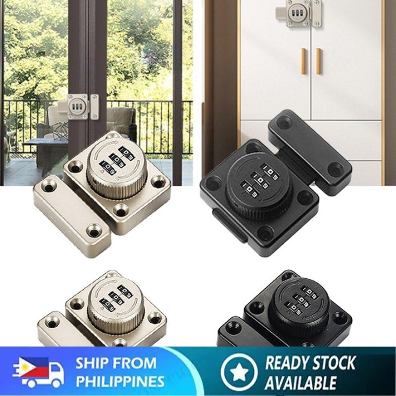 [COD] Universal Password Bolt Lock Zinc Alloy Password Lock Rotary ...
