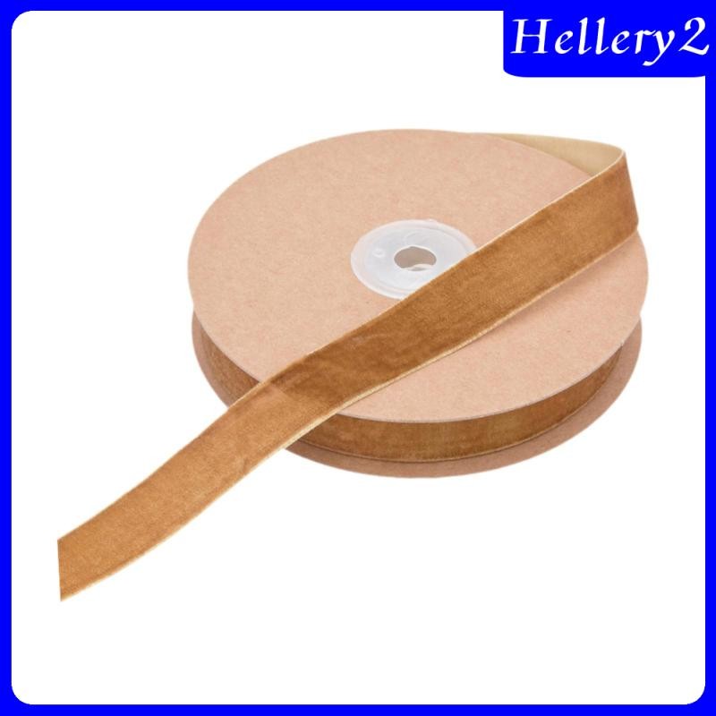 [Hellery2] Velvet Ribbon Flocking Ribbons Multipurpose with Spool for ...
