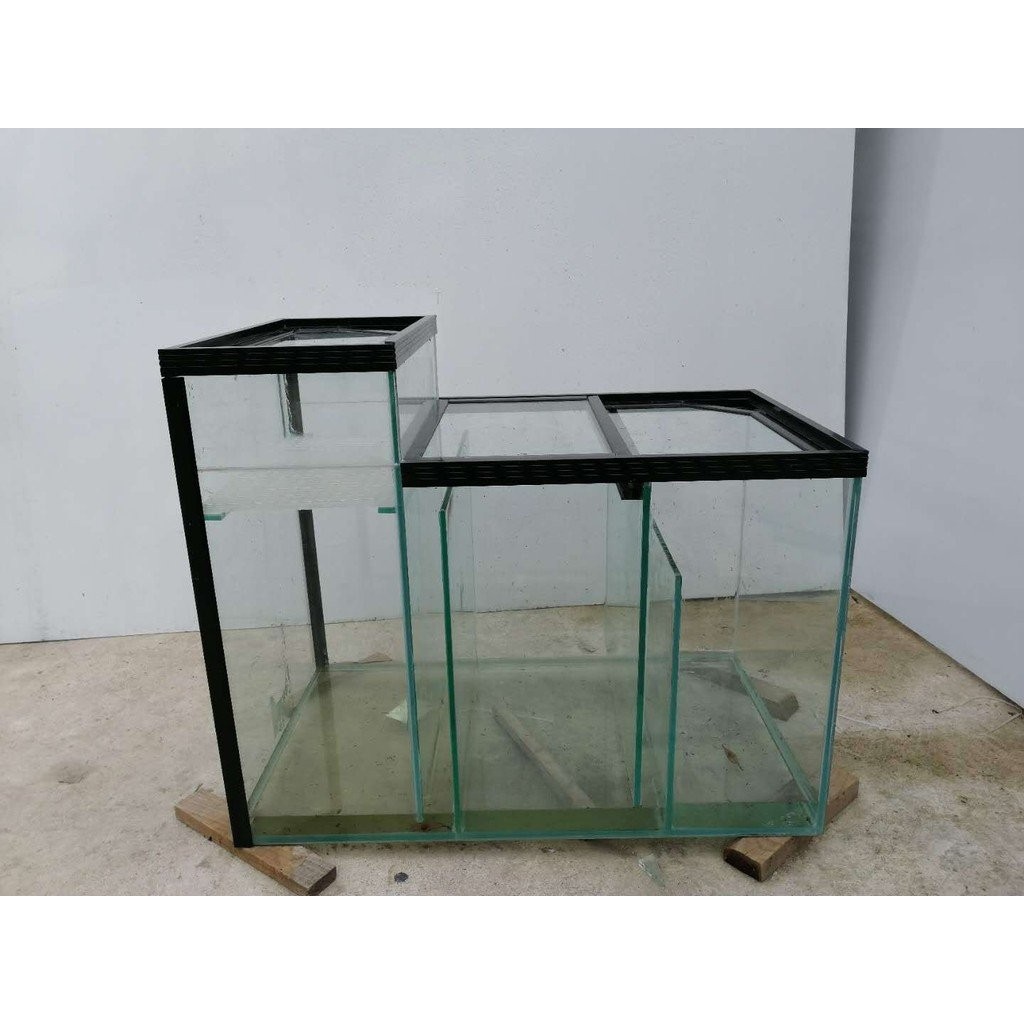 Fish Tank Bottom Filter System Aquarium Filter Cylinder Upper Filter ...