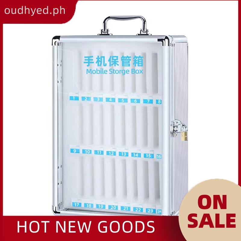 PHOU Mobile Phone Rack Classroom, Mobile Phone Storage Cabinet,Wall ...