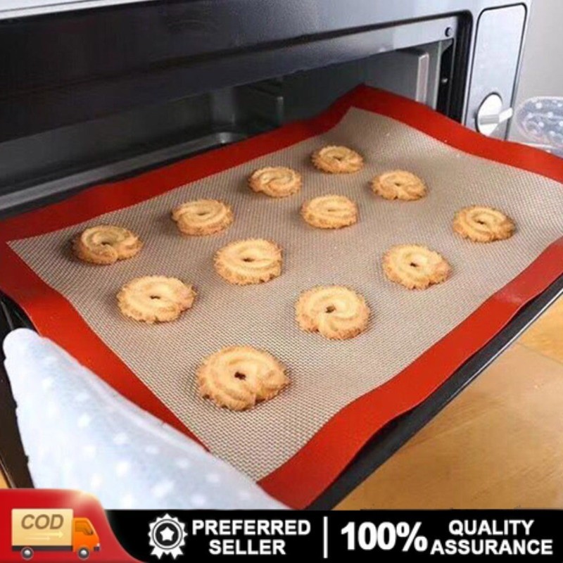 [Fast Shipping] Non-Stick Silicone Baking Mat Pad Sheet Baking Dough ...