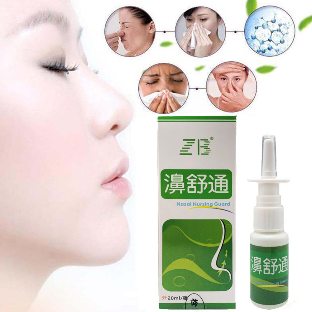 20ml Pure Natural Herbal Nose Spray For Rhinitis And Sinusitis Nasal ...
