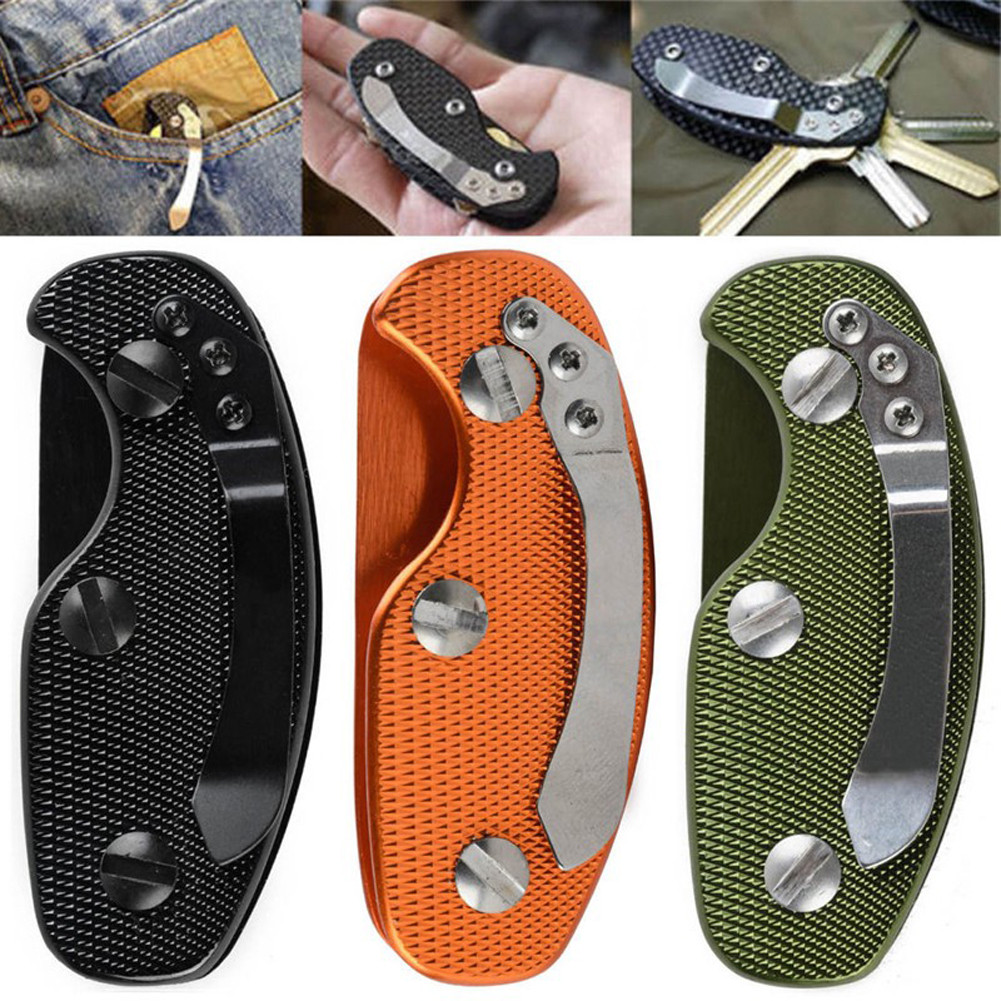 Lightweight Folding Keys Organizer Holder Pocket Aluminum Key Holdear ...