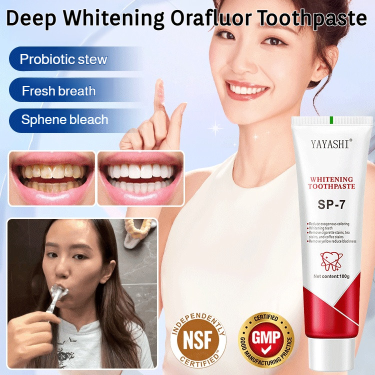 Bright White Toothpaste Collection Deep Conductive Ya Toothpaste Shark ...