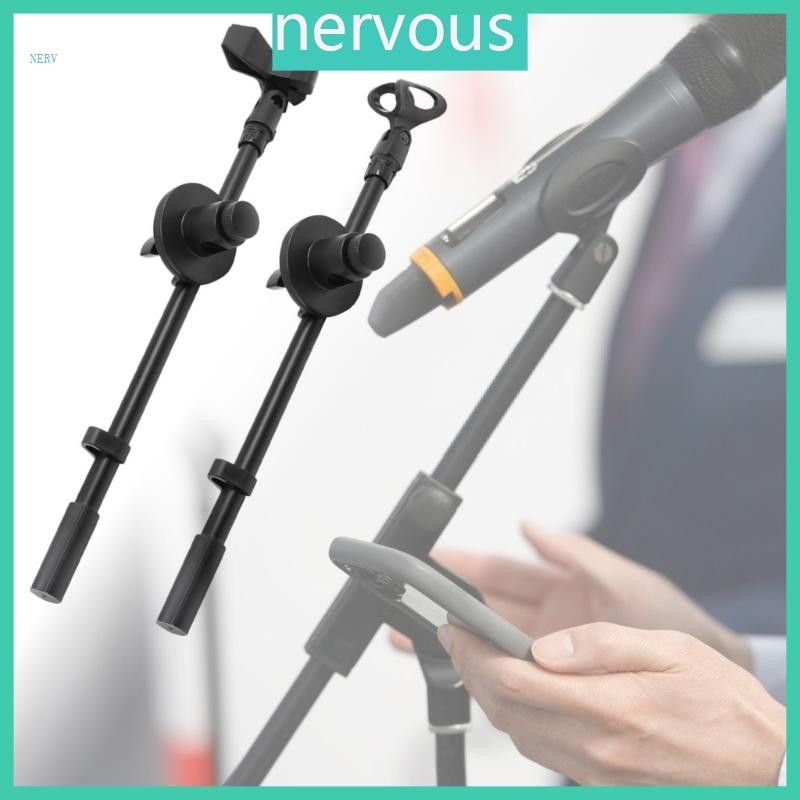 NERV Lightweight Microphone Boom Arm Mount Rod Clamp for Schools ...