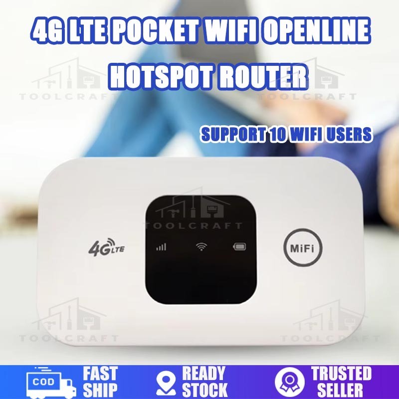 4G LTE Pocket WiFi Openline Hotspot Router Modem Universal Sim Card ...