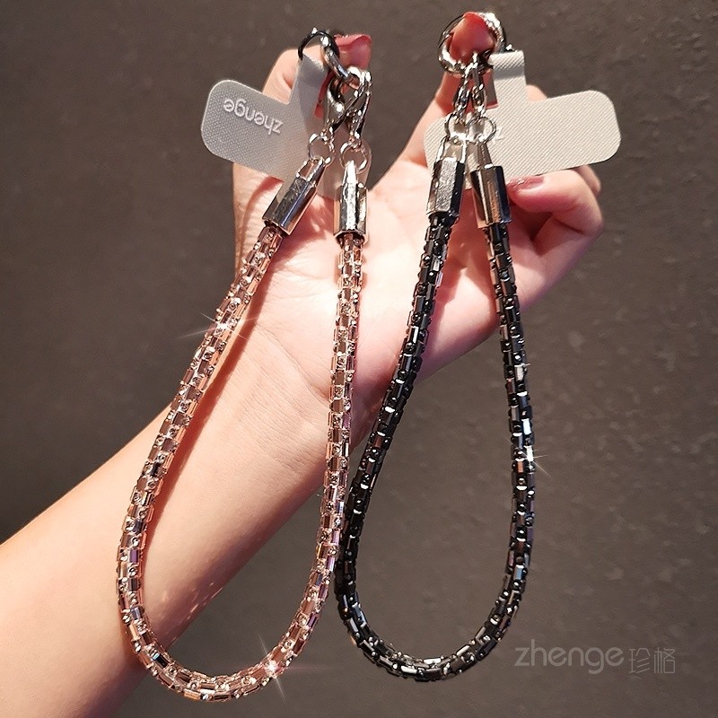 [PYDM] Fashionable Ladies Mobile Phone Lanyard ins Wrist Pendant Phone ...