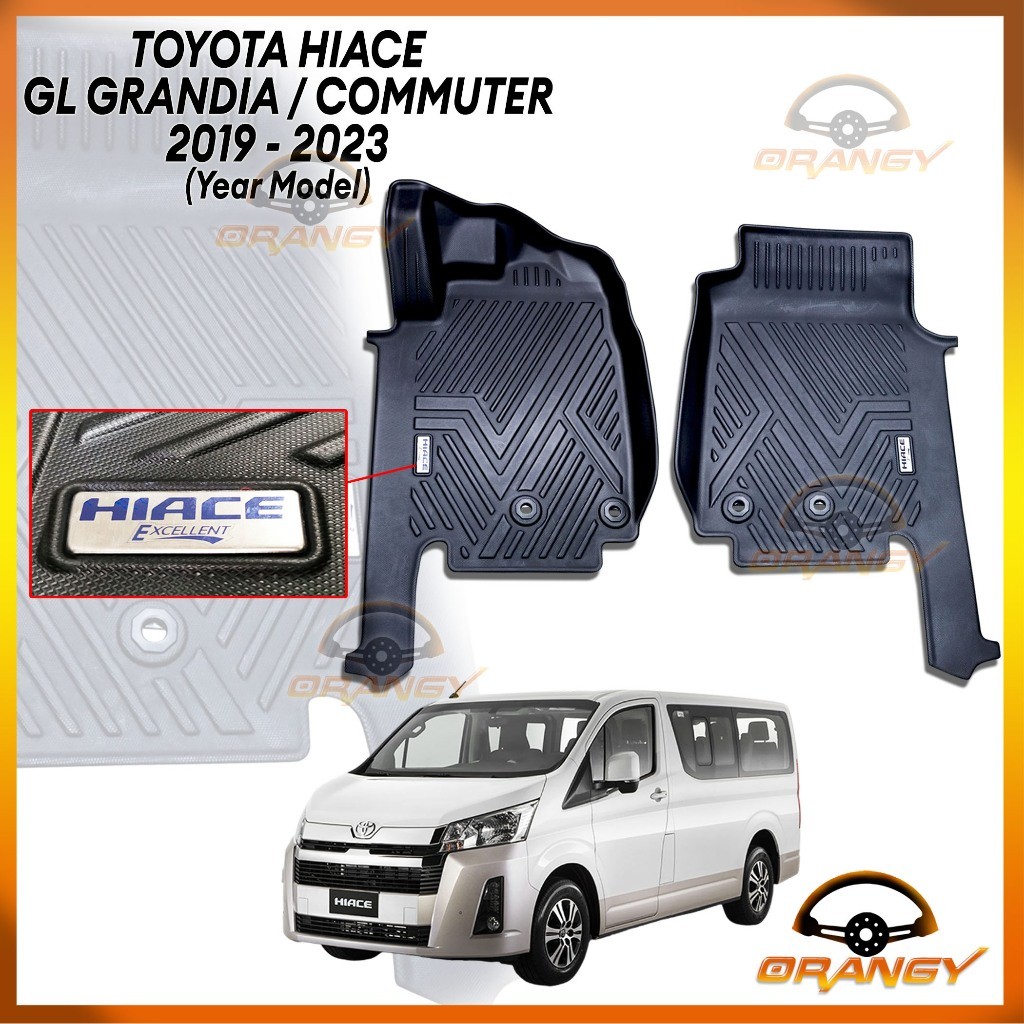 Toyota Hiace 2019 to 2025 Deep Dish Matting 5D EXCELLENT Premium ...