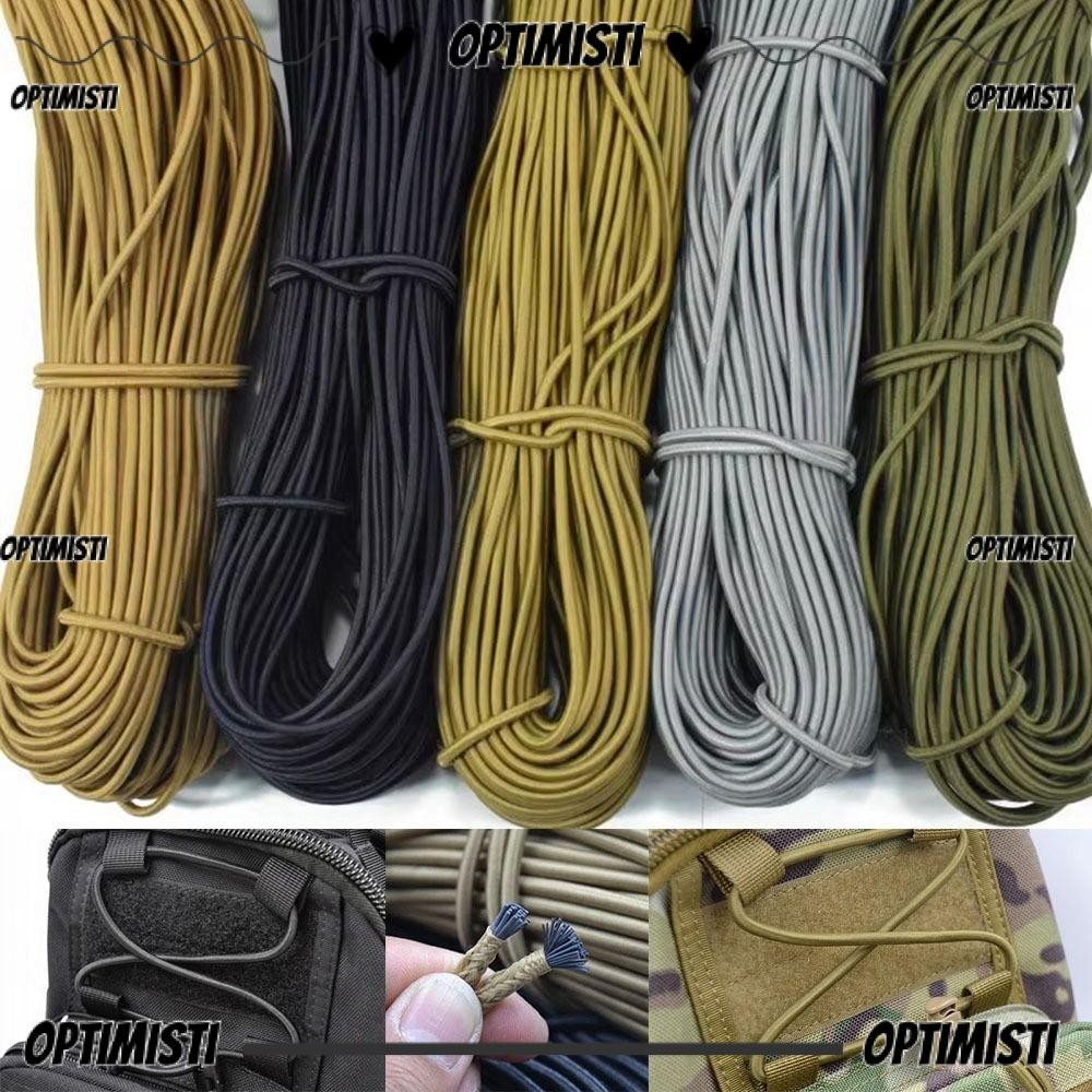 OPTIMISTI Elastic Rope Rubber Band, 4 Meters Length 4 Colors Strong ...