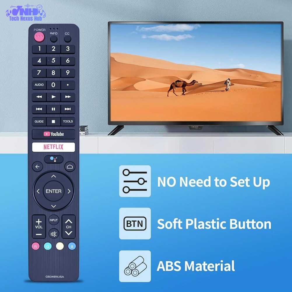SHARP Replacement Remote Control for Sharp Youtube Netflix LED/Android ...