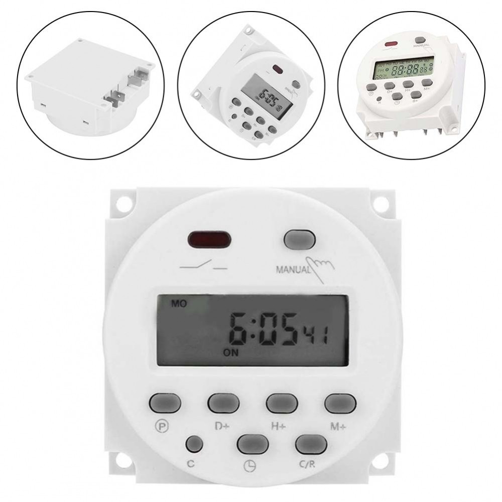 Power Timer Switch User-friendly Operation Accurate Timing Digital ...