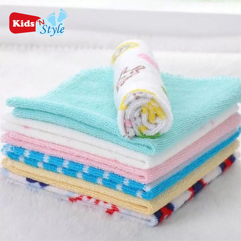 Baby Face Towel In Pack Of 4 Size 23x23 Cm main image 1