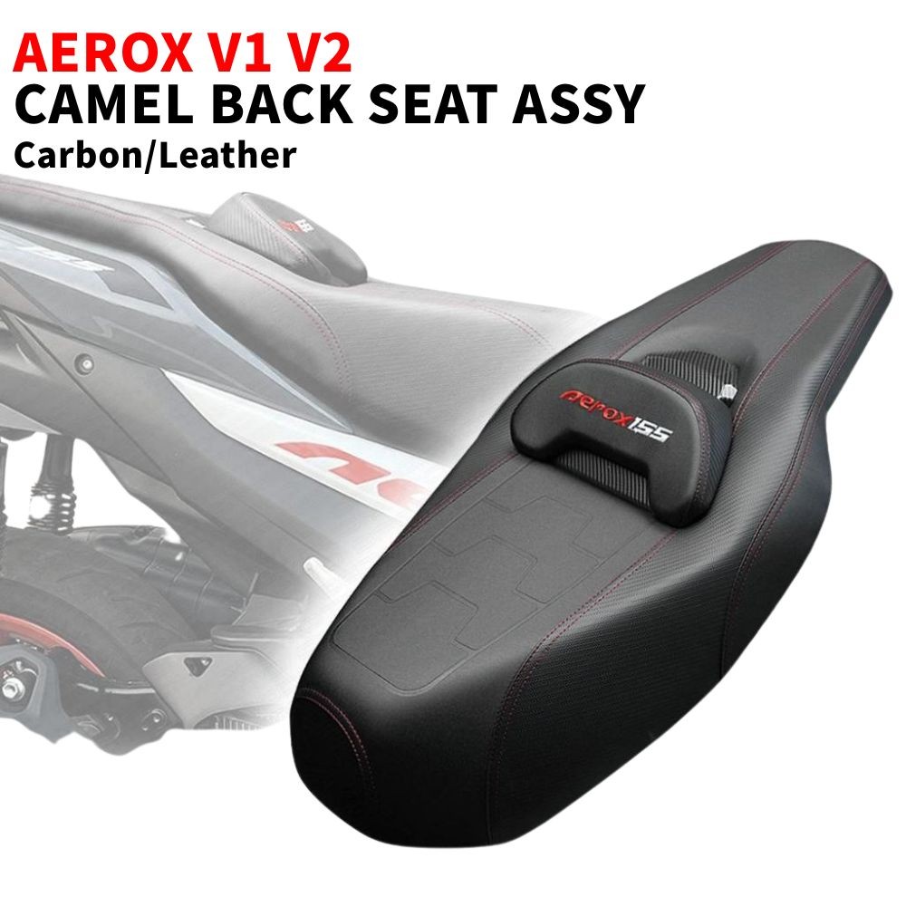 AEROX V1 V2 CAMEL BACK SEAT BLACK LINE Z-9503 / RED LINE ZH-SEAT 09818 ...