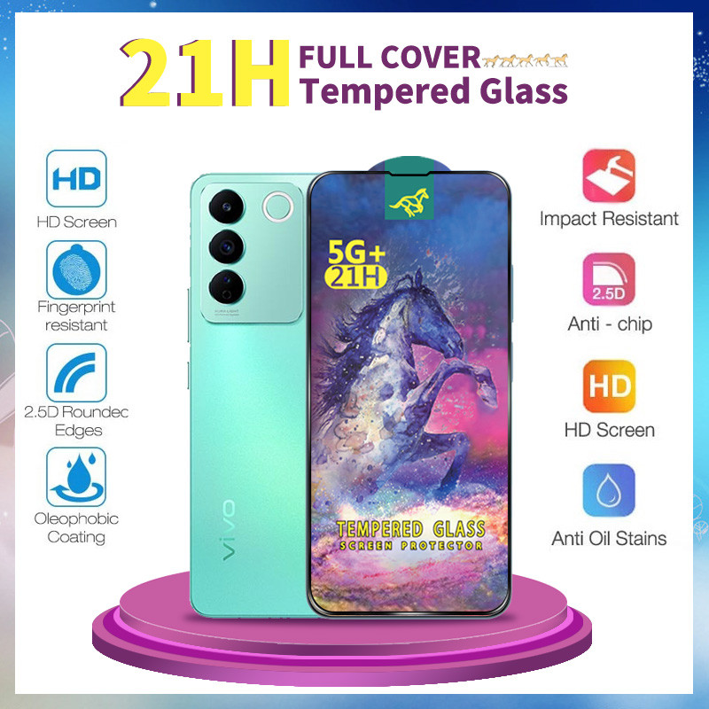 Tempered Glass Vivo V29e 5g V27e V25 V25e V23 V23e V21 V21e 4g V20 Se 