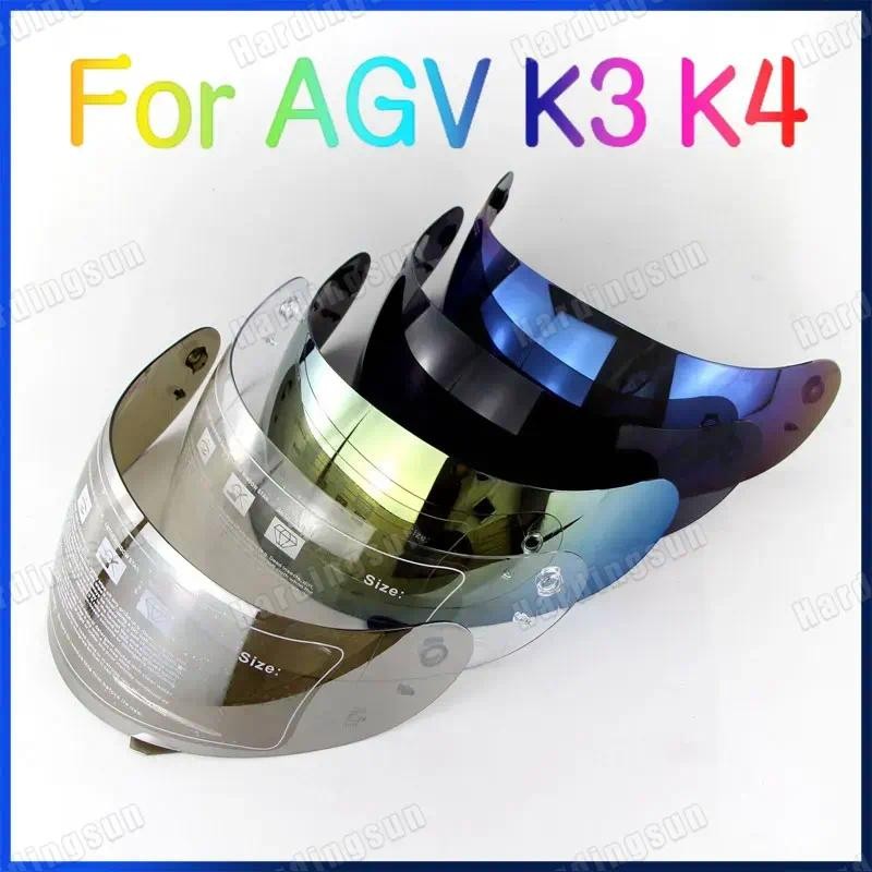 agv k3 k4 visors For Original Replacement Visor – Light Tint Finishes / Clear - Day & Night Use Series Pair Motorcycle Helmet Visor Shield