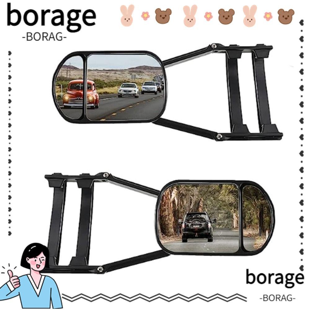 BORAG Car Blind Spot Mirror, Car Reversing Parking Helper HD Glass ...