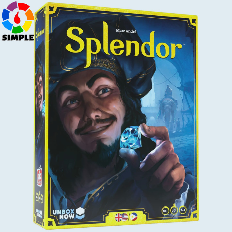 Splendor Board Game - Master The Art of Wealth and Prestige! - Engaging ...