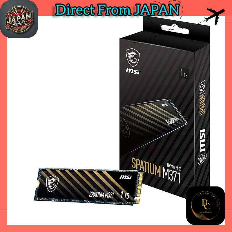 MSI SPATIUM M-Series PCIe NVMe M.2 SSD 500GB/1TB/2TB - High-Speed ...